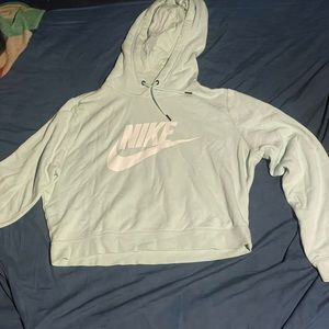 Mint green hoodie